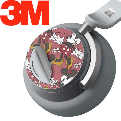 Disney Minnie Mouse Dancing Pattern Surface Headphones Skin